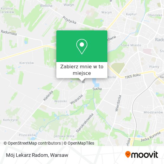 Mapa Mój Lekarz Radom