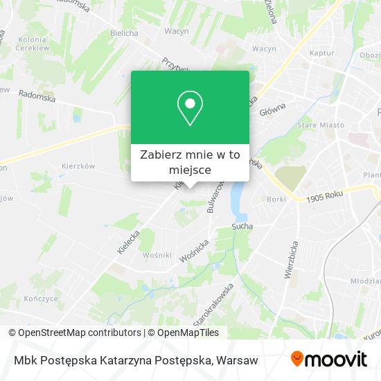 Mapa Mbk Postępska Katarzyna Postępska