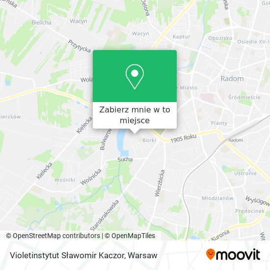 Mapa Violetinstytut Sławomir Kaczor