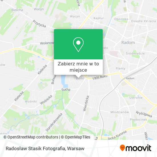 Mapa Radosław Stasik Fotografia