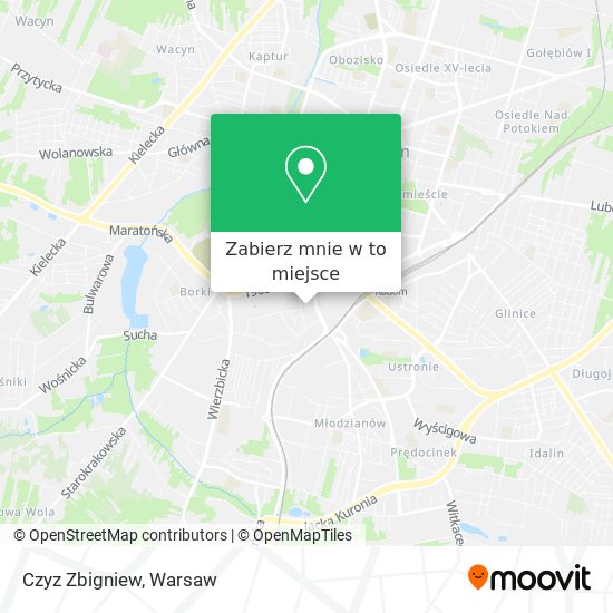 Mapa Czyz Zbigniew