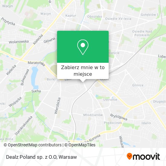 Mapa Dealz Poland sp. z O.O