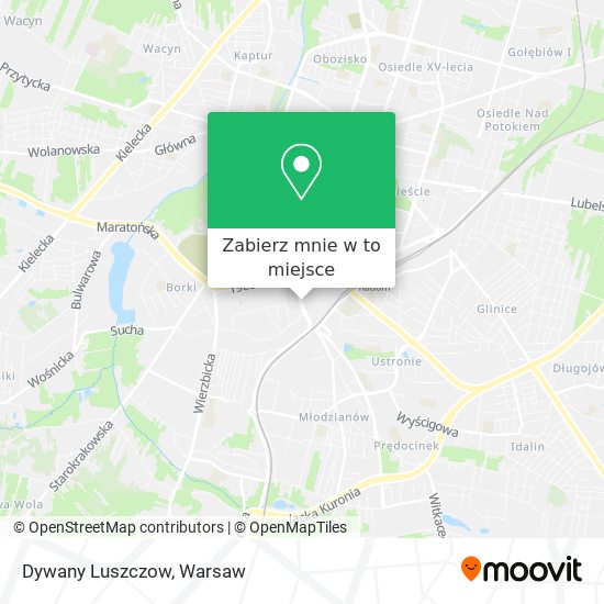 Mapa Dywany Luszczow