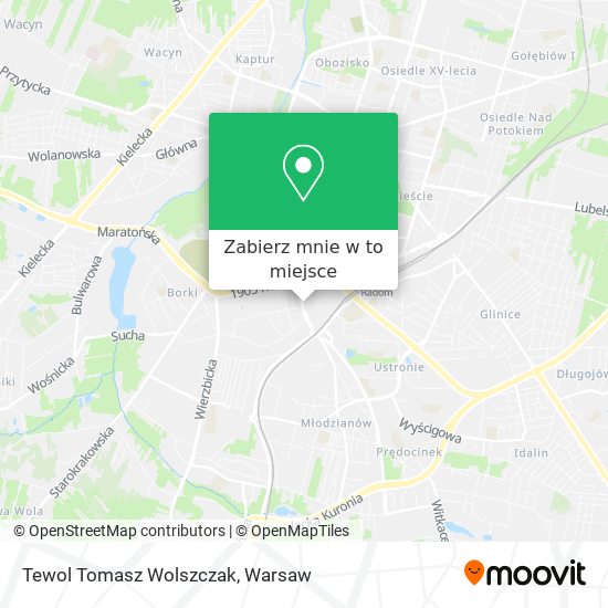 Mapa Tewol Tomasz Wolszczak