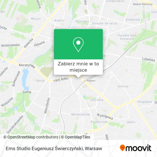 Mapa Ems Studio Eugeniusz Świerczyński