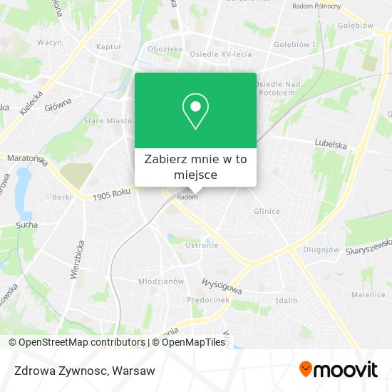 Mapa Zdrowa Zywnosc