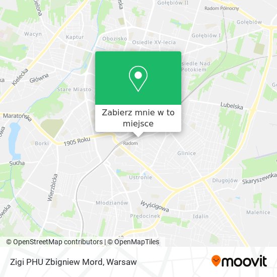 Mapa Zigi PHU Zbigniew Mord