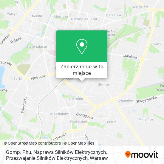 Mapa Gomp. Phu. Naprawa Silników Elektrycznych, Przezwajanie Silników Elektrycznych