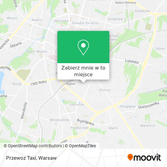 Mapa Przewoz Taxi