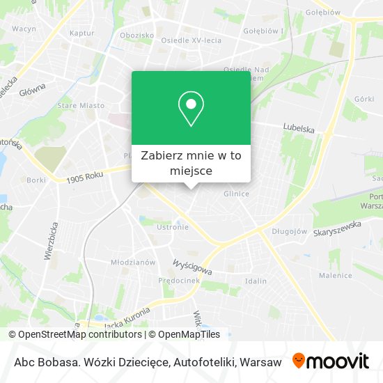 Mapa Abc Bobasa. Wózki Dziecięce, Autofoteliki