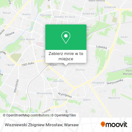 Mapa Wiszniewski Zbigniew Mirosław