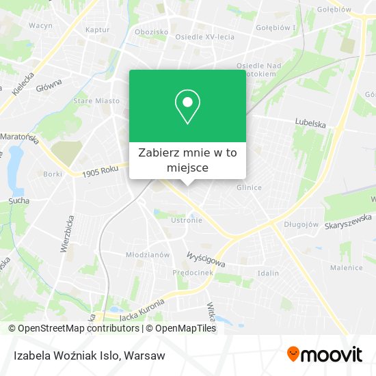 Mapa Izabela Woźniak Islo