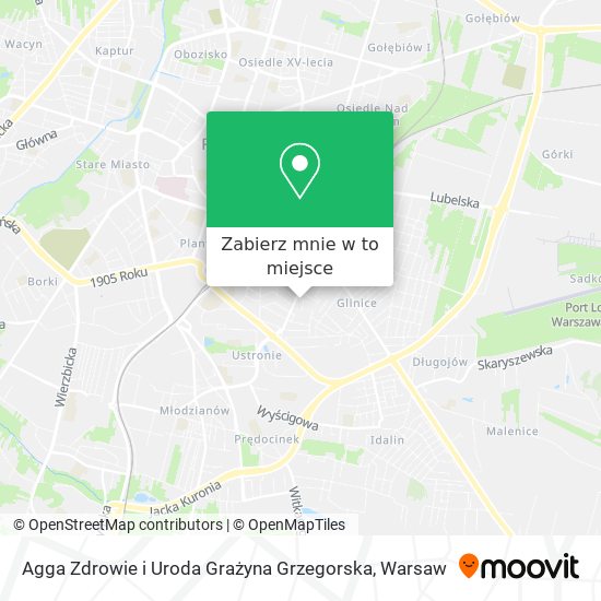 Mapa Agga Zdrowie i Uroda Grażyna Grzegorska