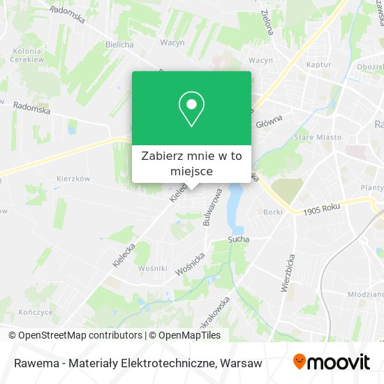 Mapa Rawema - Materiały Elektrotechniczne