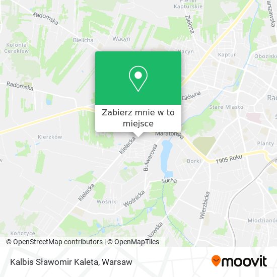 Mapa Kalbis Sławomir Kaleta