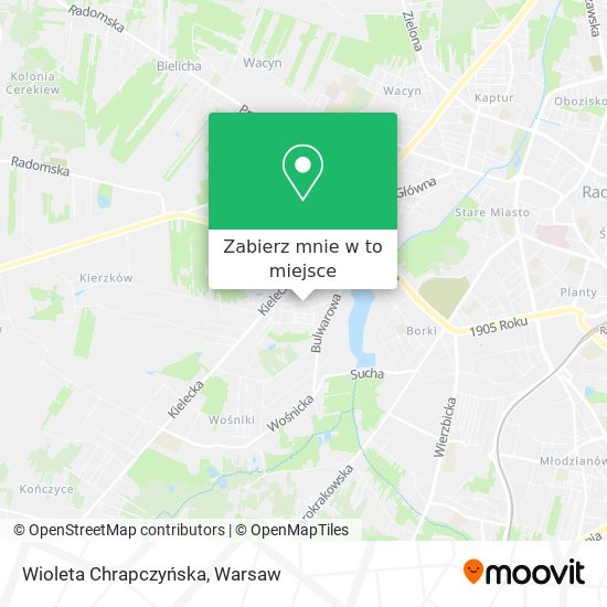 Mapa Wioleta Chrapczyńska