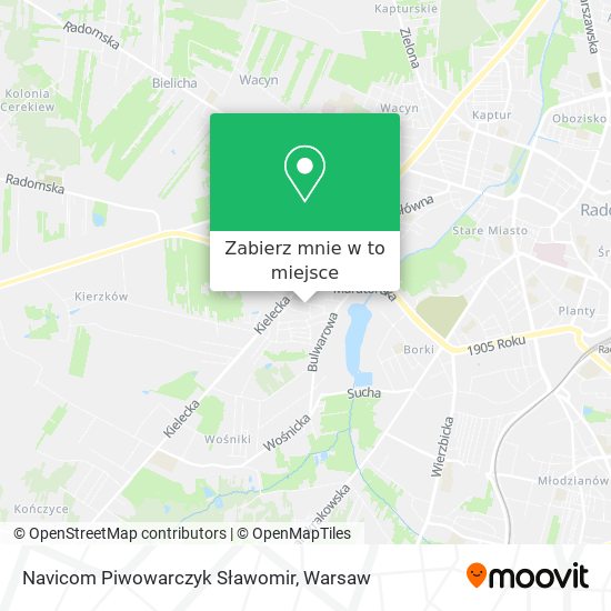 Mapa Navicom Piwowarczyk Sławomir