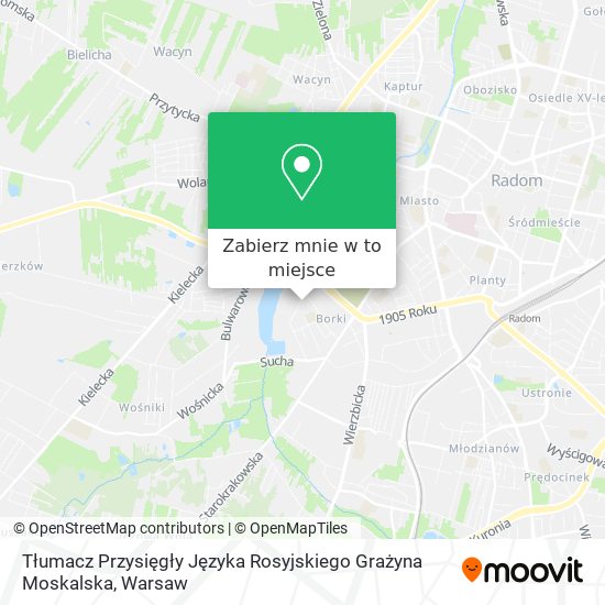 Mapa Tłumacz Przysięgły Języka Rosyjskiego Grażyna Moskalska