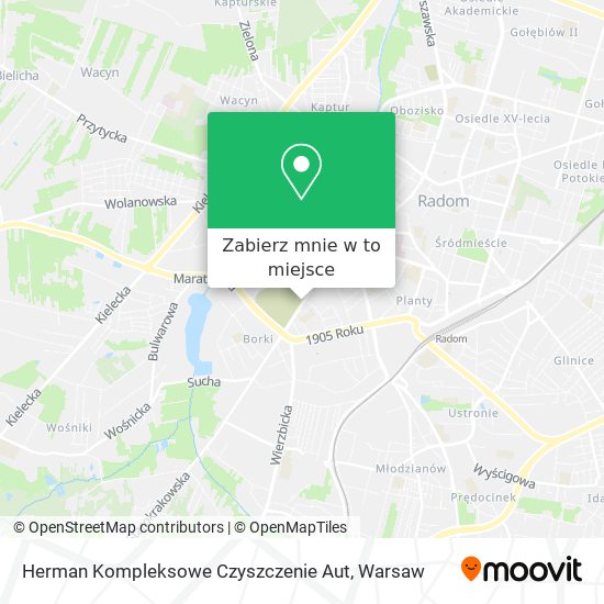 Mapa Herman Kompleksowe Czyszczenie Aut