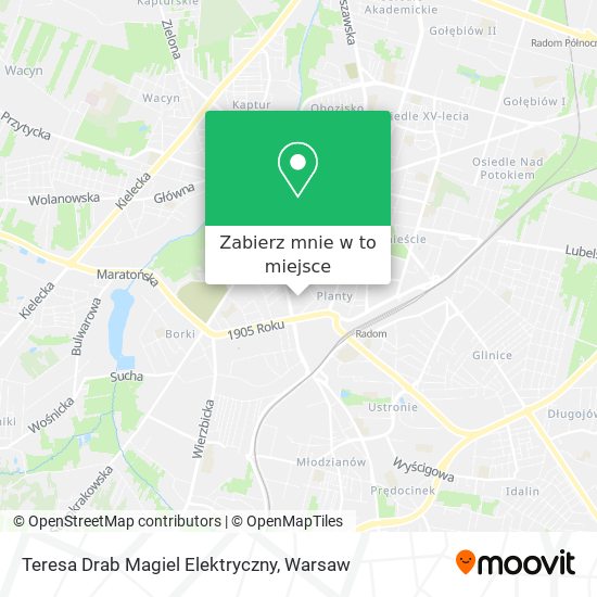 Mapa Teresa Drab Magiel Elektryczny