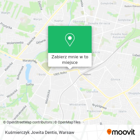 Mapa Kuśmierczyk Jowita Dentis