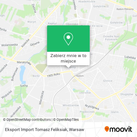 Mapa Eksport Import Tomasz Feliksiak