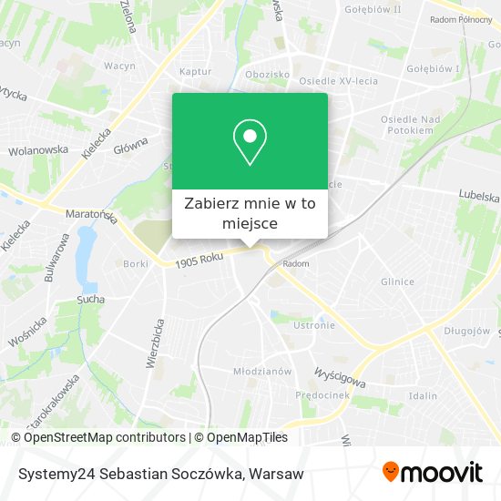 Mapa Systemy24 Sebastian Soczówka