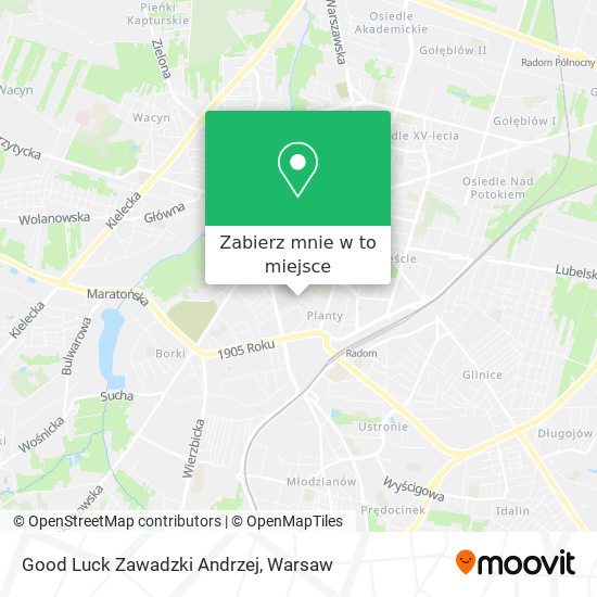 Mapa Good Luck Zawadzki Andrzej