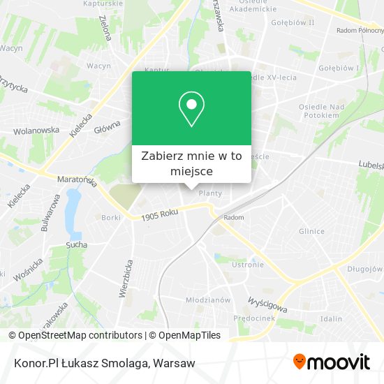 Mapa Konor.Pl Łukasz Smolaga