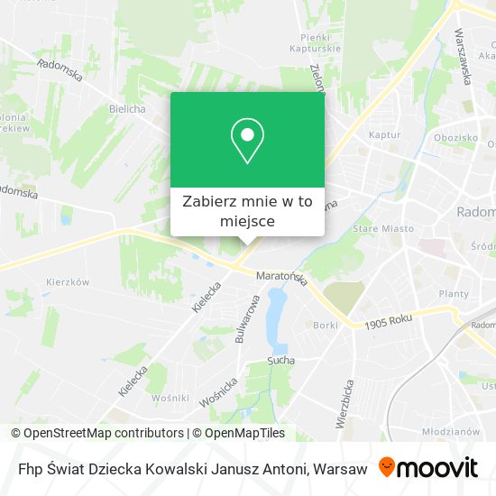 Mapa Fhp Świat Dziecka Kowalski Janusz Antoni