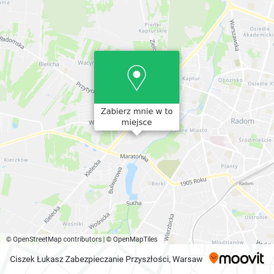 Mapa Ciszek Łukasz Zabezpieczanie Przyszłości