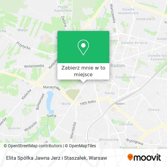 Mapa Elita Spółka Jawna Jerz i Staszałek