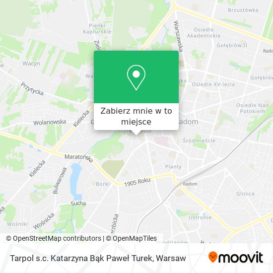 Mapa Tarpol s.c. Katarzyna Bąk Paweł Turek