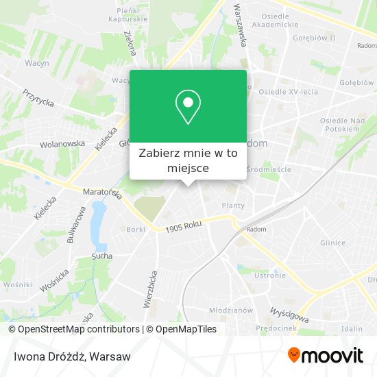 Mapa Iwona Dróżdż