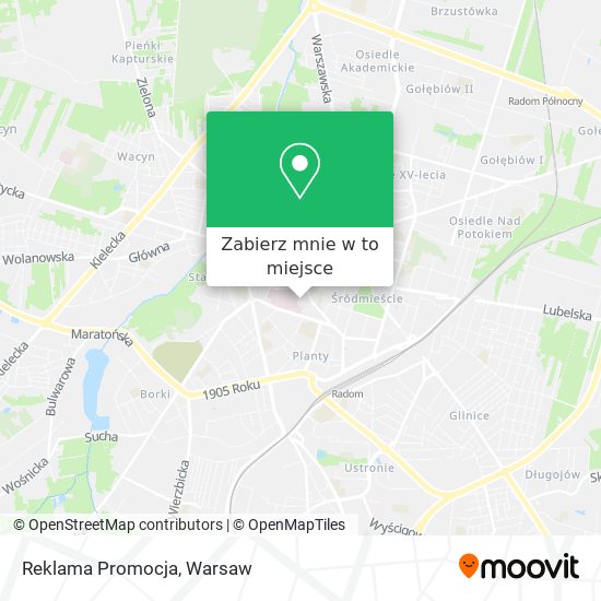 Mapa Reklama Promocja