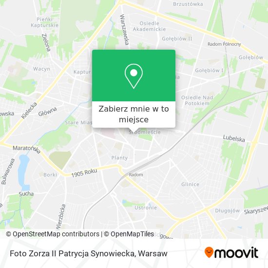 Mapa Foto Zorza II Patrycja Synowiecka