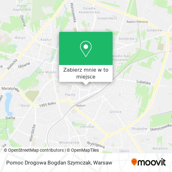 Mapa Pomoc Drogowa Bogdan Szymczak