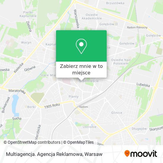 Mapa Multiagencja. Agencja Reklamowa