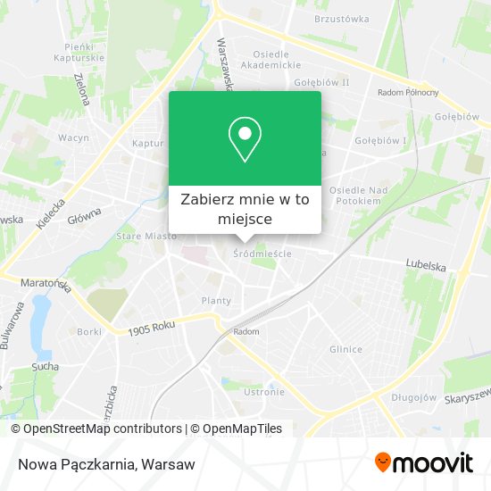 Mapa Nowa Pączkarnia