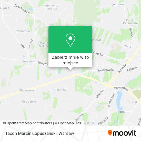 Mapa Tacon Marcin Łopuszański