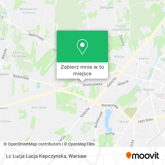 Mapa Lc Lucja Lucja Kepczynska