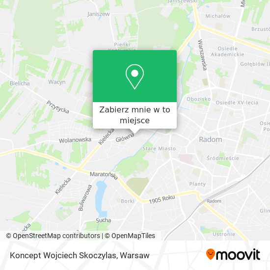 Mapa Koncept Wojciech Skoczylas