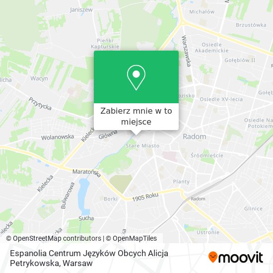 Mapa Espanolia Centrum Języków Obcych Alicja Petrykowska