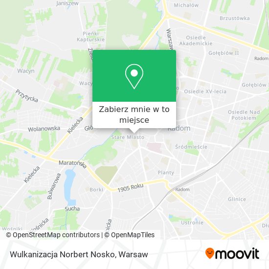 Mapa Wulkanizacja Norbert Nosko