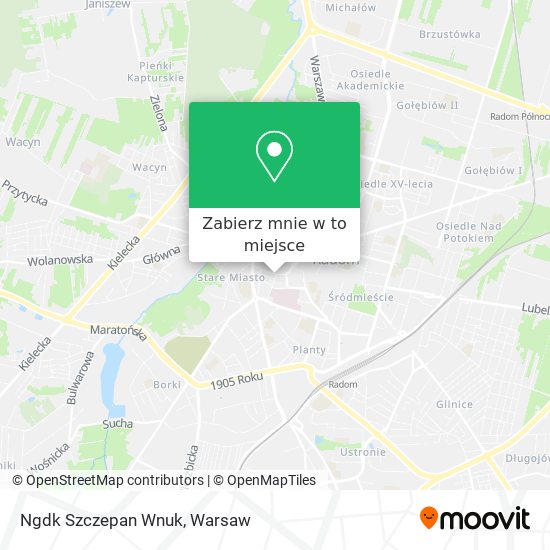 Mapa Ngdk Szczepan Wnuk