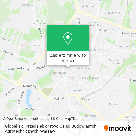 Mapa Global s.c. Przedsiębiorstwo Usług Budowlanych i Agrotechnicznych