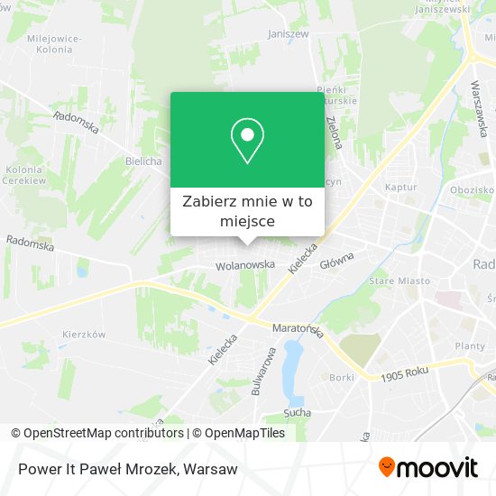 Mapa Power It Paweł Mrozek