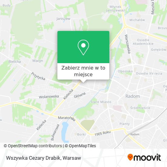 Mapa Wszywka Cezary Drabik