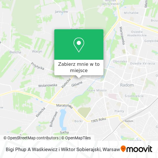 Mapa Bigi Phup A Waśkiewicz i Wiktor Sobierajski