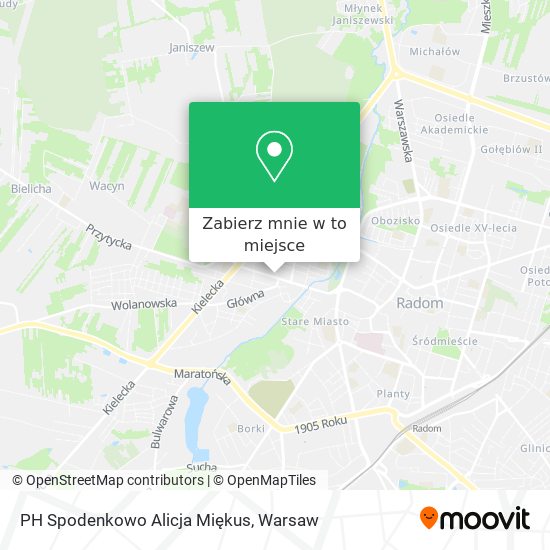 Mapa PH Spodenkowo Alicja Miękus